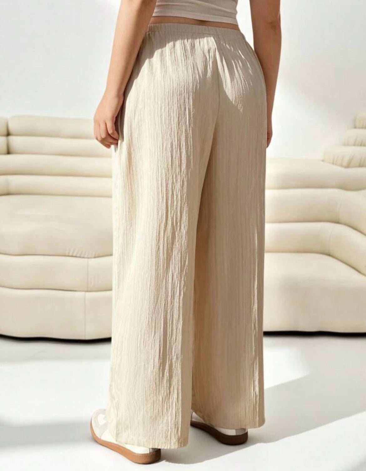 Plain Loose Pants