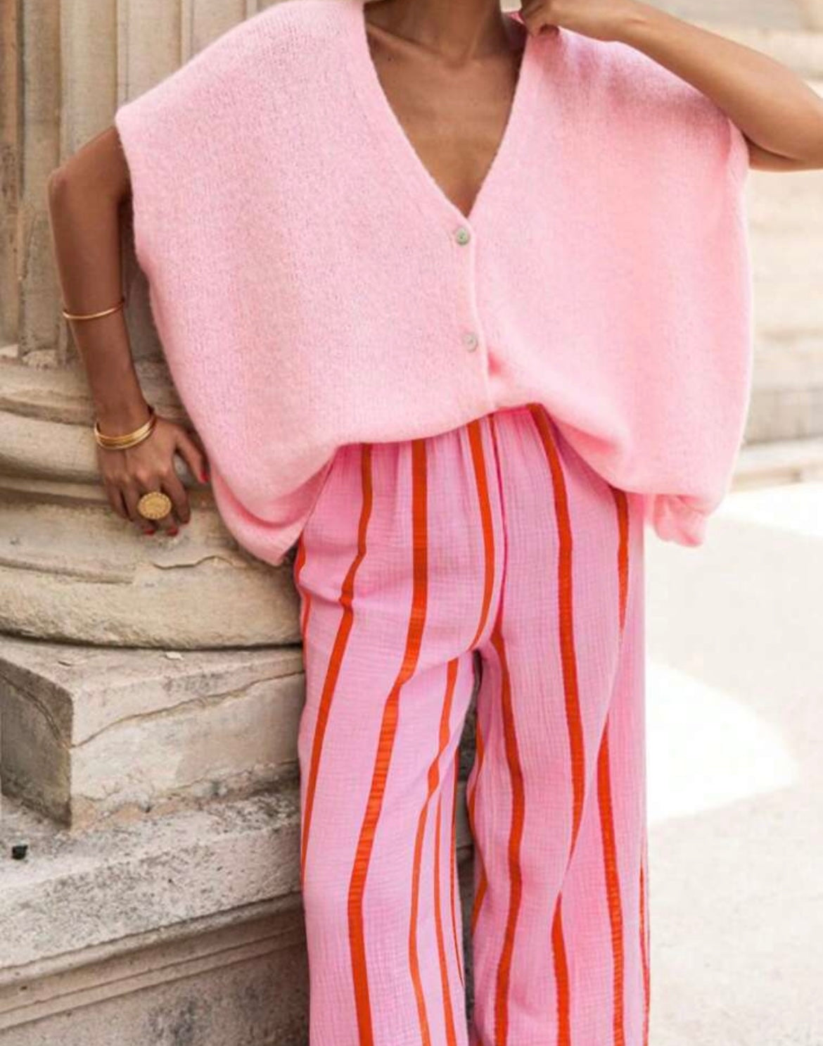 Stripped Pants