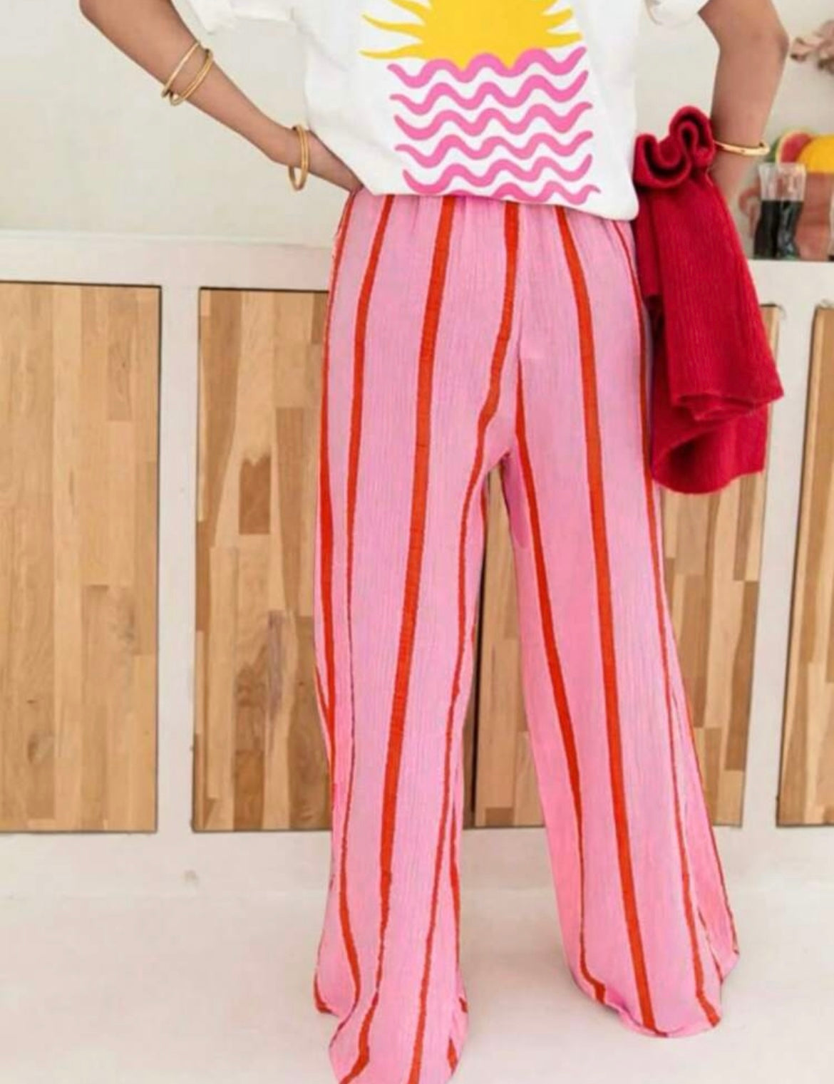 Stripped Pants