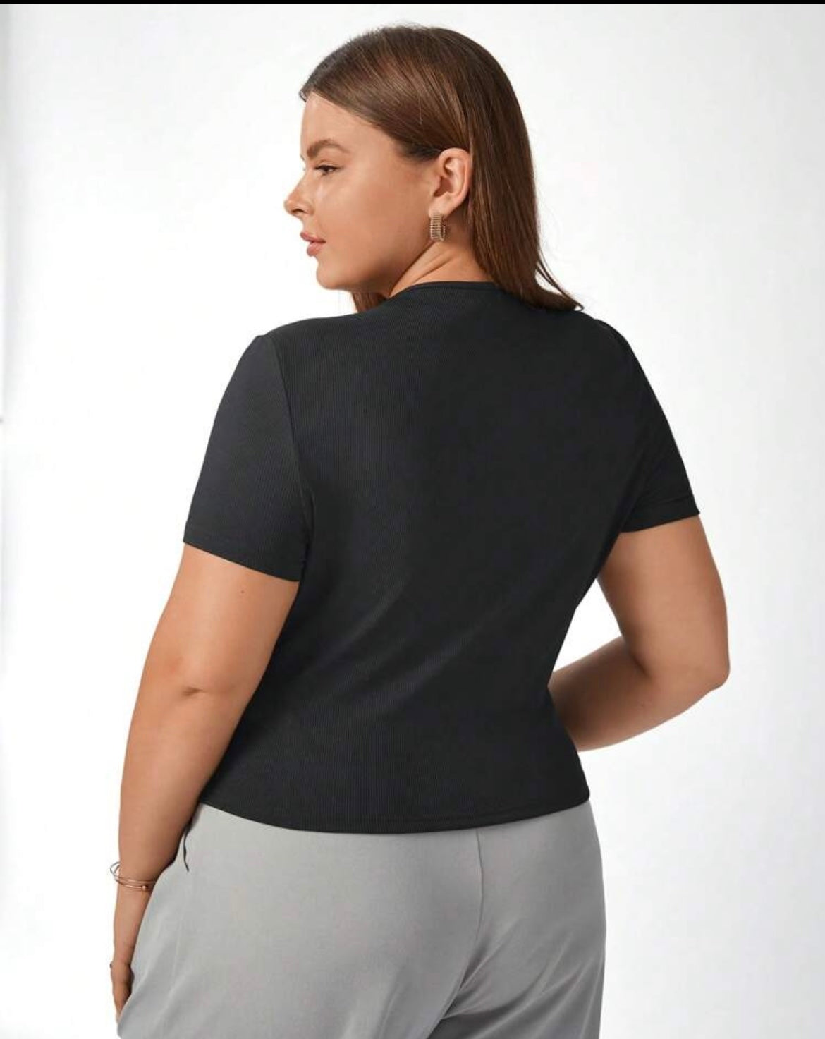 Open neck top