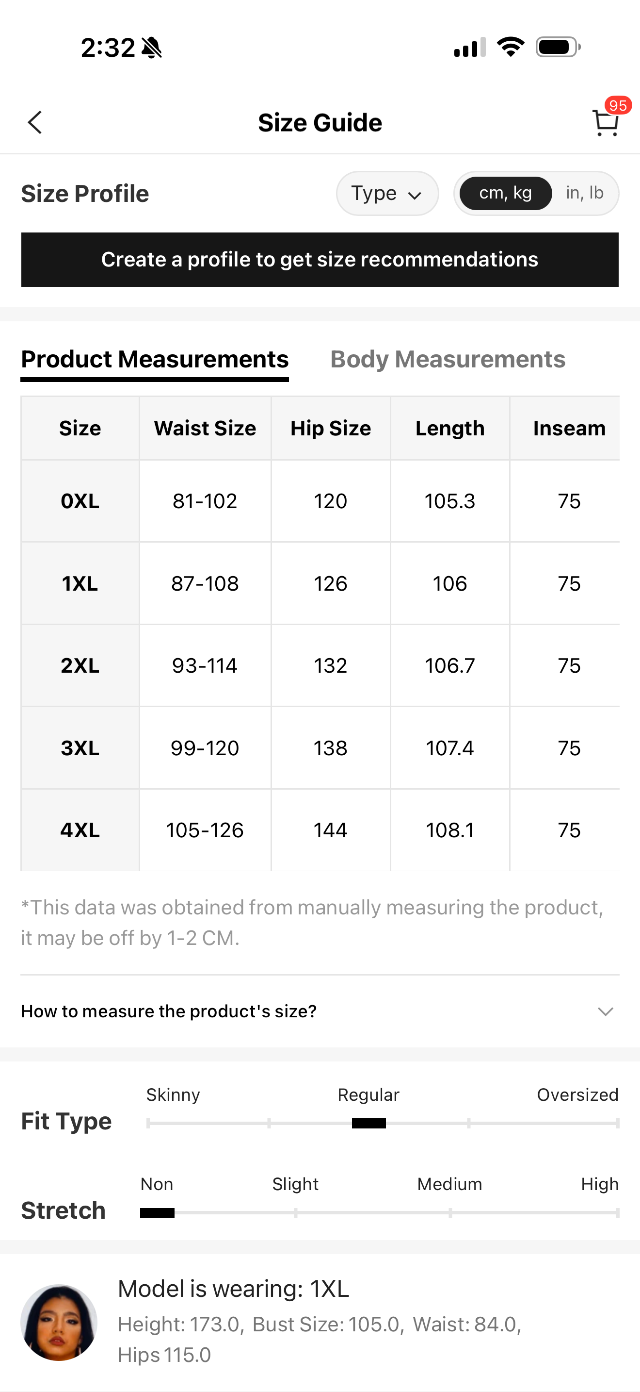 Leopard Denim Baggy pants