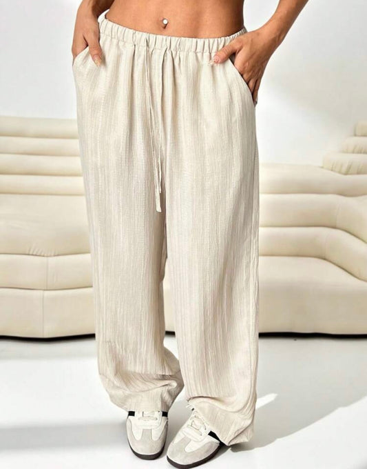 Plain Loose Pants