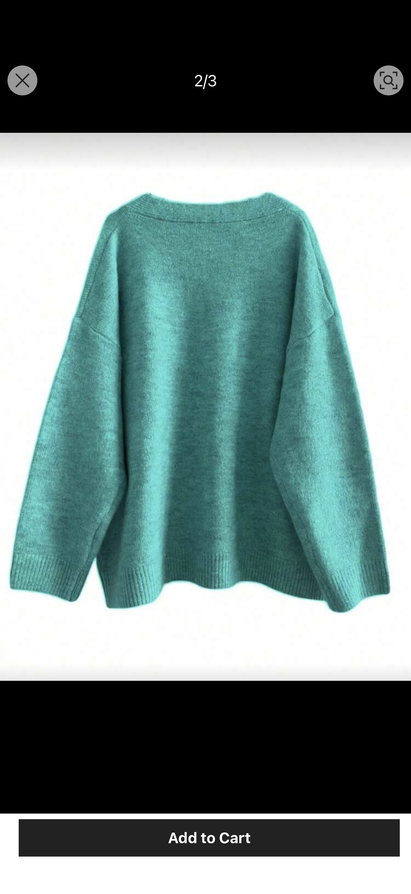 Solid wool V neck Pullover