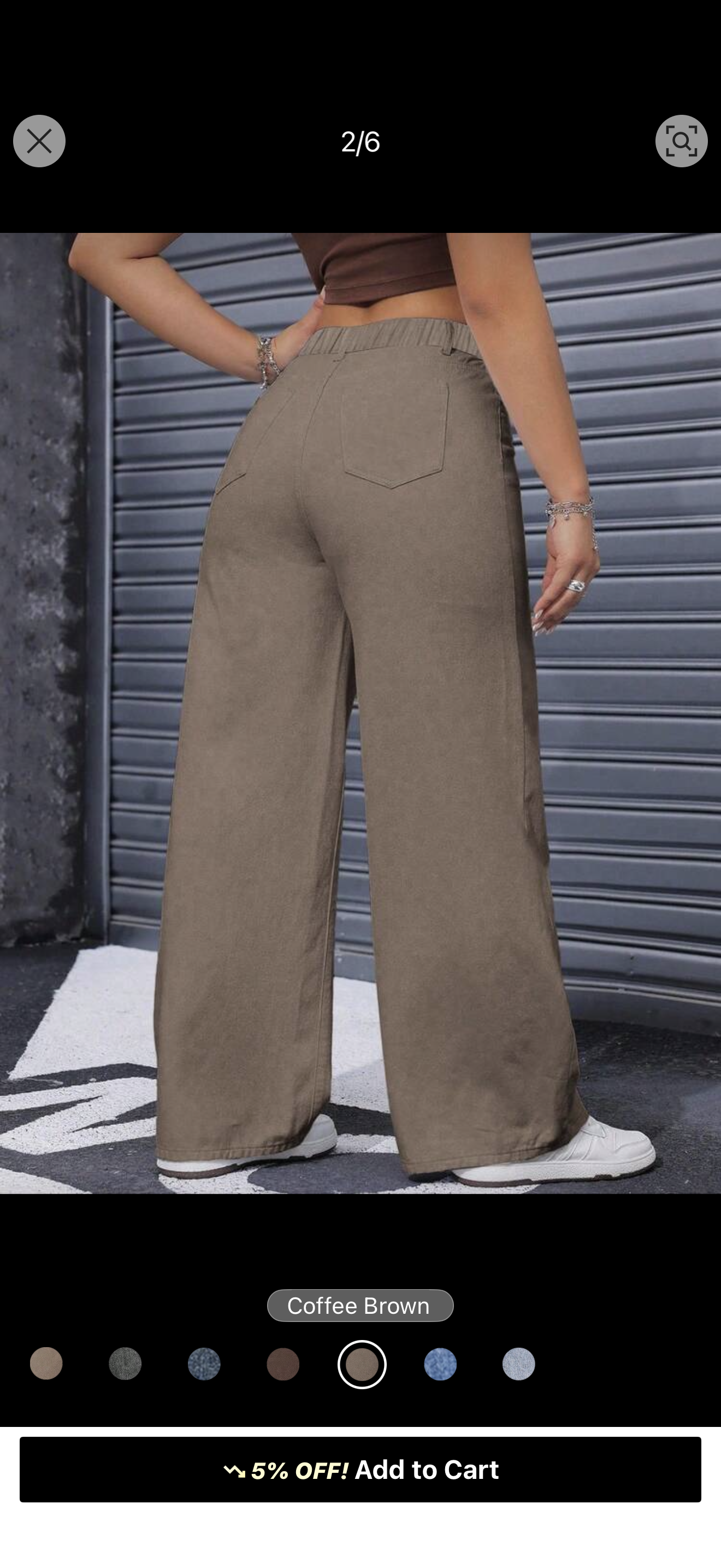 Straight leg Denim pants