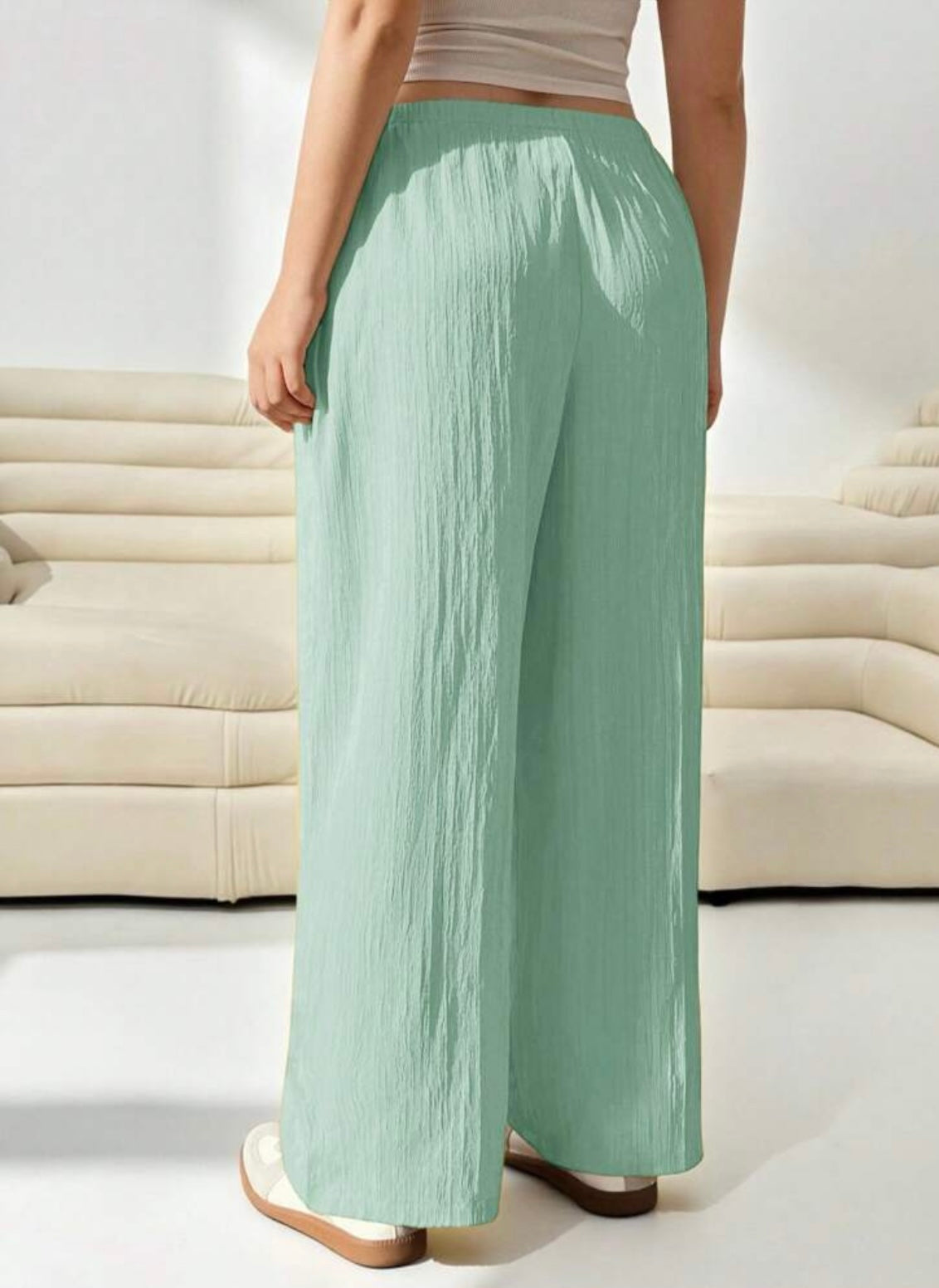 Plain Loose Pants
