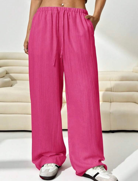 Plain Loose Pants