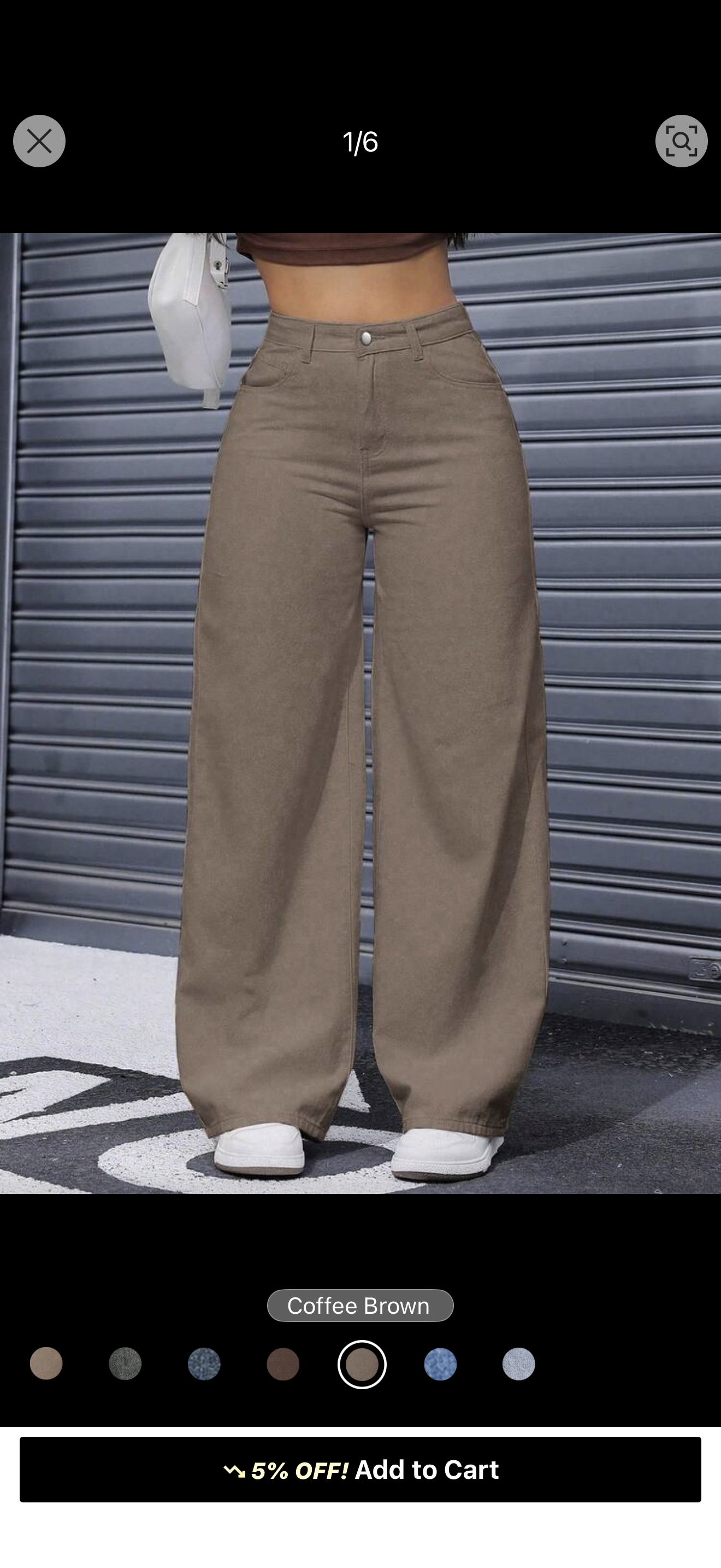 Straight leg Denim pants