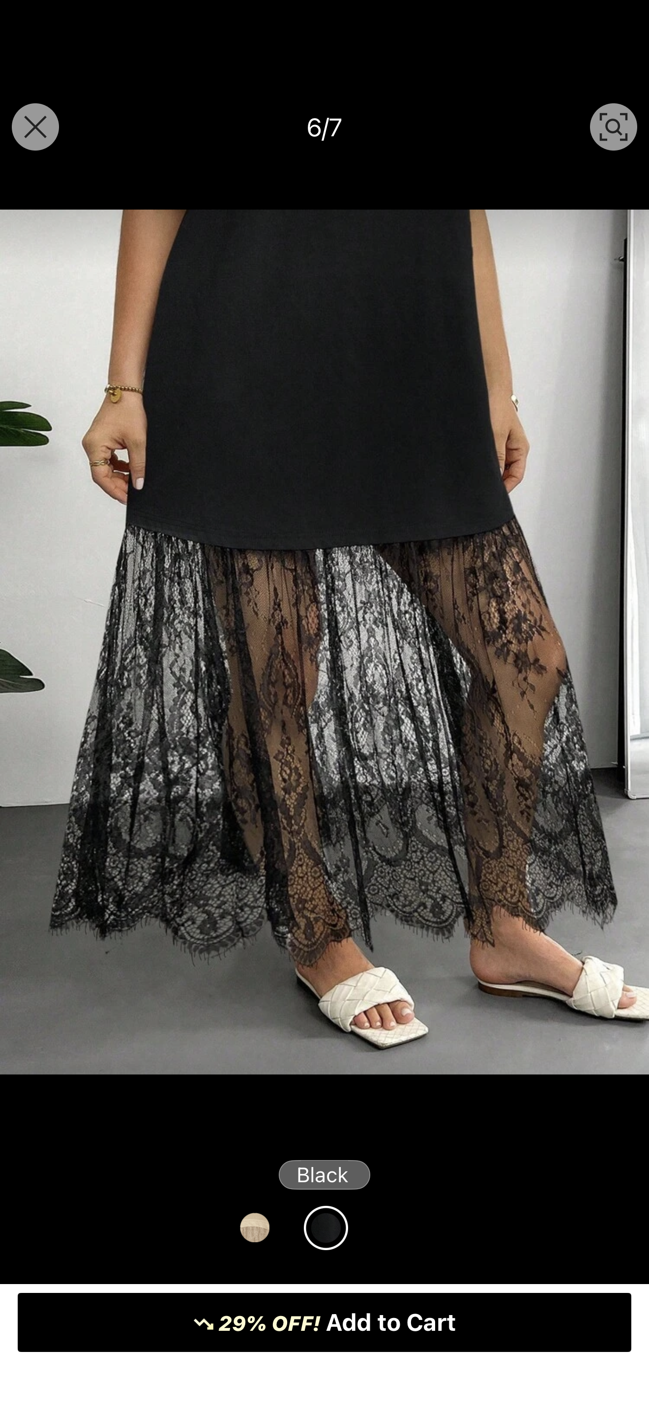 Casual cotton Lace dress