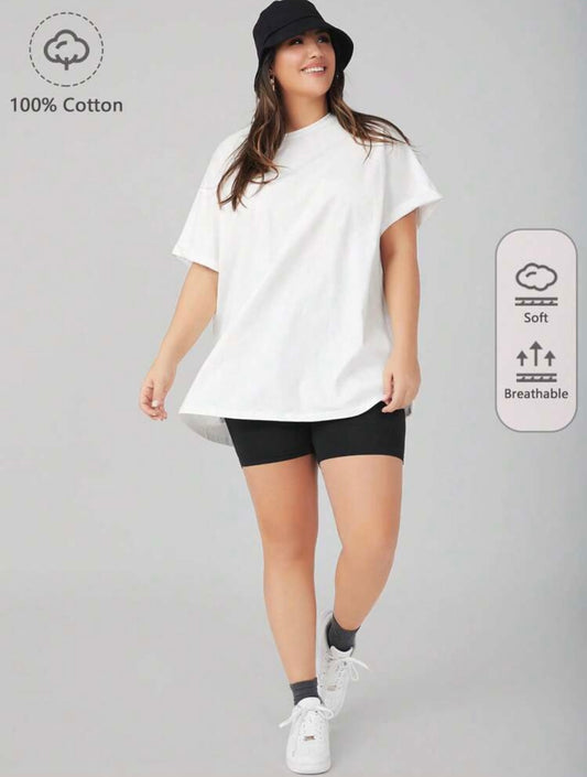 Oversized Basic 100% cotton Shirt